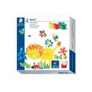 STAEDTLER Noris Club MALI Fingerfarben farbsortiert 4x...