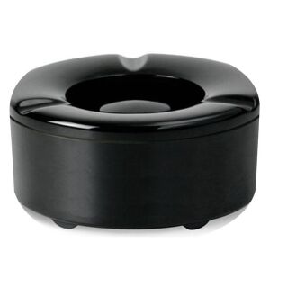 WACA® Aschenbecher schwarz, 1 St.