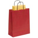 VP Papier-Tragetaschen Toptwist rot 24,0 x 31,0 cm, 50 St.