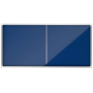 nobo Schaukasten silber 27x DIN A4 200,0 x 6,3 x 97,0 cm, 1 St.