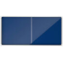 nobo Schaukasten silber 27x DIN A4 200,0 x 6,3 x 97,0 cm,...