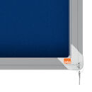 nobo Schaukasten silber 18x DIN A4 135,5 x 6,3 x 97,0 cm, 1 St.