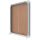 nobo Schaukasten silber 8x DIN A4 92,5 x 6,3 x 66,8 cm, 1 St.