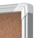 nobo Schaukasten silber 27x DIN A4 200,0 x 6,3 x 97,0 cm, 1 St.