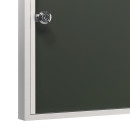 SK Schaukasten mit grüner Rückwand für den Innenbereich, in 8 Größen erhältlich