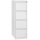Gürkan Hängeregistraturschrank reinweiß 4 Schubladen 40,0 x 62,0 x 132,0 cm, 1 St.