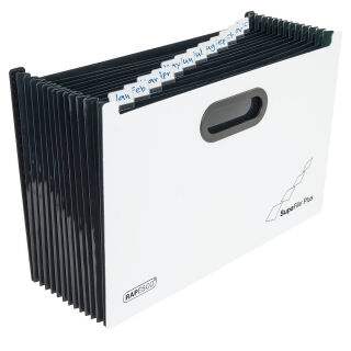 RAPESCO® Fächermappe Supafile Plus 13 Fächer weiß, 1 St.