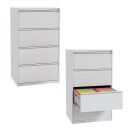 Gürkan Hängeregistraturschrank lichtgrau 4...
