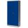 Gürkan Stahlschrank 108850 lichtgrau, enzianblau 4 Fachböden 92,0 x 42,0 x 195,0 cm, zerlegt, 1 St.
