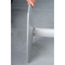 FRANKEN Infoständer silber DIN A4 28,0 x 28,0 x 80,0...