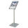 FRANKEN Infoständer silber DIN A4 28,0 x 28,0 x 80,0 cm, 1 St.