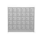 Gürkan Schließfachschrank lichtgrau 111956, 30...