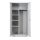 Gürkan Putzmittelschrank 100178 lichtgrau 3 Fachböden 92,0 x 42,0 x 195,0 cm, aufgebaut, 1 St.