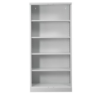 Gürkan Aktenregal verkehrsweiß 92,0 x 42,0 x 195,0 cm, 1 St.