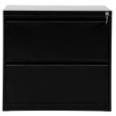 Gürkan Hängeregistraturschrank schwarz 2...