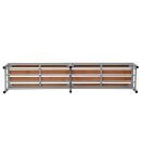 Gürkan Schuhbank 107216 grau, buche Holz 150,0 cm