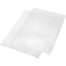 EICHNER Sichthüllen DIN A4 transparent genarbt 0,12...
