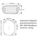update displays Infoständer Take it Plus silber DIN A4 21,0 x 33,0 x 127,6 cm, 1 St.