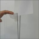 update displays Infoständer Take it Plus silber DIN A4 21,0 x 33,0 x 127,6 cm, 1 St.