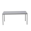 Gürkan Mehrzwecktisch grau rechteckig, Vierkantrohr grau, 120,0 x 80,0 x 75,0 cm