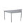 Gürkan Mehrzwecktisch grau Trapezform, Vierkantrohr grau, 120,0 x 60,0 x 75,0 cm