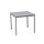 Gürkan Mehrzwecktisch grau quadratisch, Vierkantrohr grau, 80,0 x 80,0 x 75,0 cm