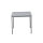 Gürkan Mehrzwecktisch grau quadratisch, Vierkantrohr grau, 80,0 x 80,0 x 75,0 cm