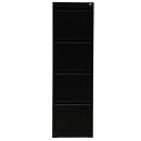 Gürkan Hängeregistraturschrank schwarz 4 Schubladen 40,0 x 62,0 x 132,0 cm, 1 St.