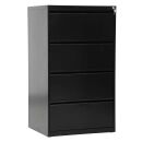 Gürkan Hängeregistraturschrank schwarz 4...