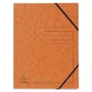 Sammelmappe - A4, 355 g/qm, Gummizug, orange, 1 St.