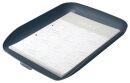 5358 Briefkorb Cosy - A4, Polystyrol, grau matt, 1 St.