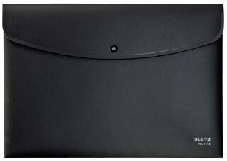4678 Sammelmappe Recycle - A4 quer, PP, klimaneutral, schwarz, 1 St.