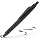Kugelschreiber Reco - M, schwarz/blau, 1 St.