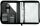 Ringbuchmappe RICCIONE - A4, 28 x 35,5 x 4 cm, 4 Ringe, Kunstleder, schwarz, 1 St.