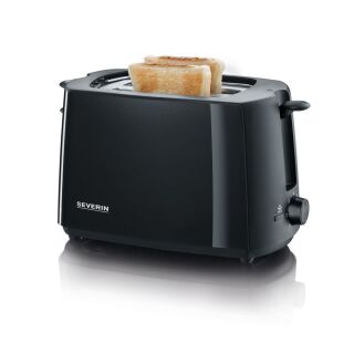 Toaster 2-Scheiben schwarz, 1 St.