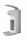 Desinfektionsmittel- & Seifen-Spender mit Armhebel - 500 ml, grau, Kunststoff, 1 St.