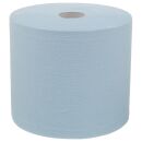 Wischtuch Rolle L20 - 2-lagig, blau, 500 Tücher, 1 St.