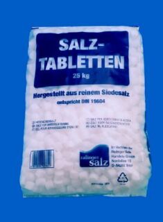 Regeneriersalz Tablettenform 25kg, 1 St.