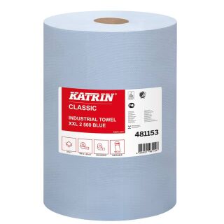 Wischtuch Classic Industrial XXL2 blau, 2-lagig, 2 x 190 m, 1 St.