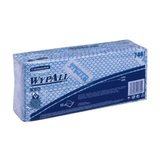 Wischtuch X50 - 1-lagig, blau, Packung mit 50 Tüchern, 1 St.