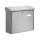 Briefkasten Comfort - 380 x 340 x 148 mm, silber, Stahl, 1 St.