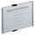 Türschild INFO SIGN, Aluminiumrücken, 210 x 148,5 mm, metallic-silber, 1 St.