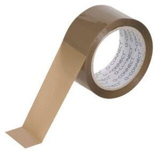 Packband 50 mm x 66 m, braun, 6er Pack, 1 St.