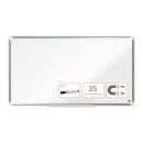 Whiteboardtafel Premium Plus - 89 x 50 cm, emailliert, weiß, 1 St.