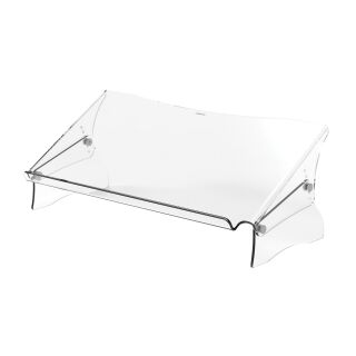 Dokumentenhalter Clarity™ Series - höhenverstellbar, Acryl, farblos klar, 1 St.