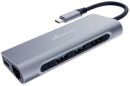 USB-Hub 1:6 silber, 1 St.