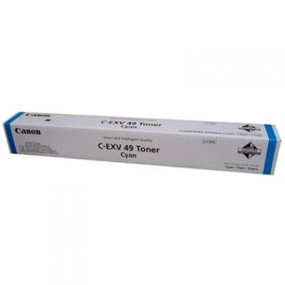 Original Canon Toner cyan (8525B002,8525B002AA,C-EXV49C,C-EXV49), 1 St.
