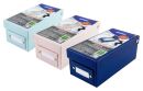 Lern- und Karteikartenbox - A8 für 400 Karten,...