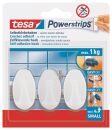 Powerstrips® Haken ablösbar - oval weiß,...
