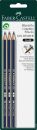 Bleistift DESSIN® - B, 3er Blisterkarte,...